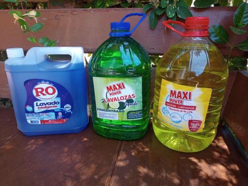 Pack detergente liquido Ro, lavalozas y cloro concentrado Maxi Power